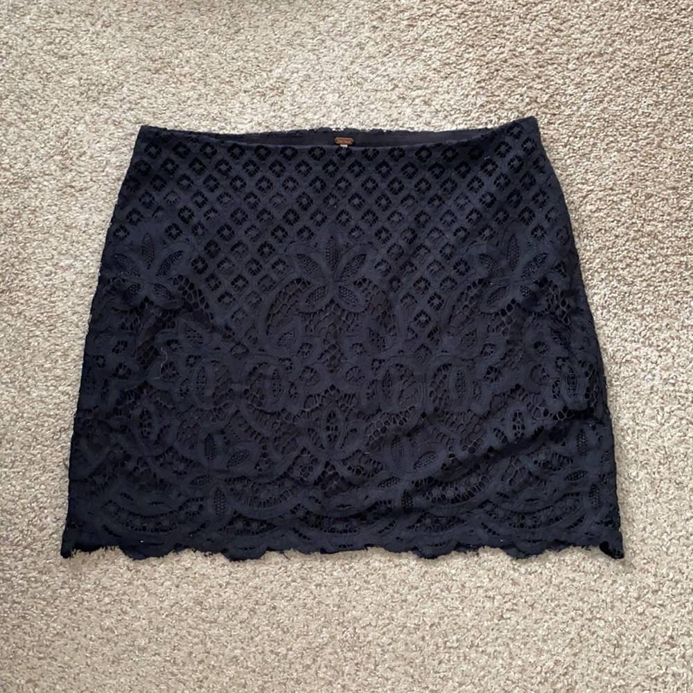Free people lace skirt